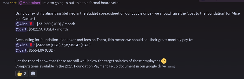 Incorrect cost to foundation